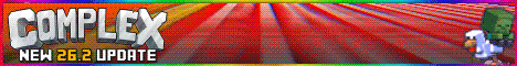 Complex Gaming Minecraft prison server banner - play.mc-complex.com